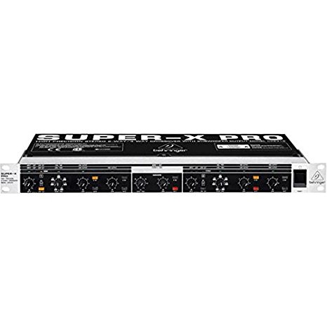 Behringer Super-X Pro Cx2310 High-Precision Stereo 2-Way/Mono 3-Way Crossover With Subwoofer Output