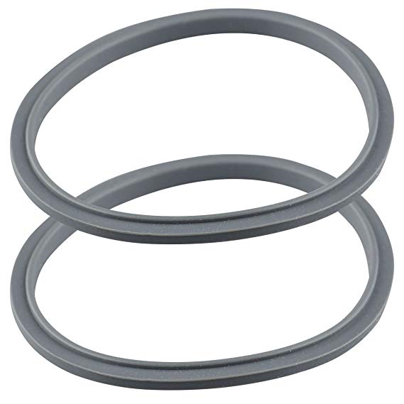 2 Gray Gasket Replacements for NutriBullet 600W 900W Extractor or Flat Milling Blades NB-101