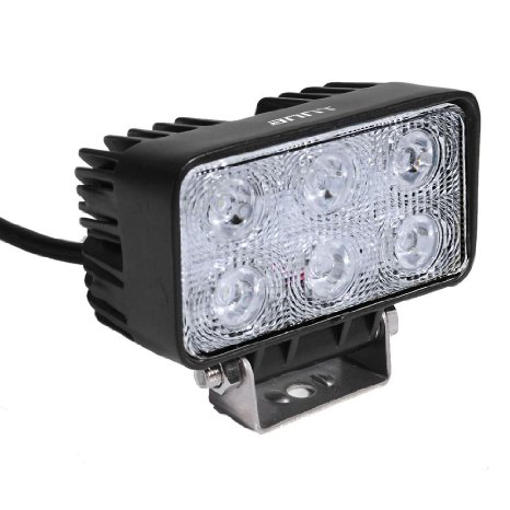 ANNT 18W Spot LED Work Light Bar Truck Boat Jeep Car SUV 4wd Offroads Light Lighting