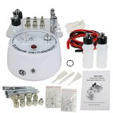Zeny 3 in 1 Diamond Microdermabrasion Dermabrasion Machine w Vacuum and Spray Including 50 Cotton Filters