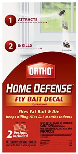 Ortho 071549049102 Home Defense Fly Decal for Windows 2ct-3 Pack = 6 Baits T