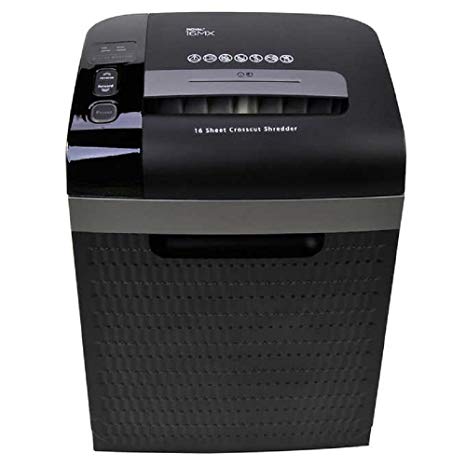 Royal 16-Sheet Cross-Cut Shredder (Shreds Credit Cards and CDs), Includes Casters for easy Mobility