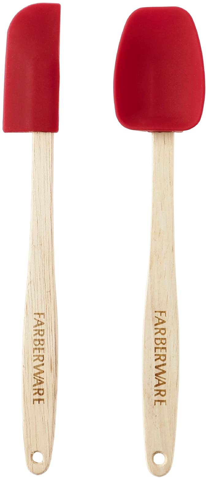 Farberware 5099214, Strawberry Pro Mini Silicone Spatulas, Set Of 2, STD