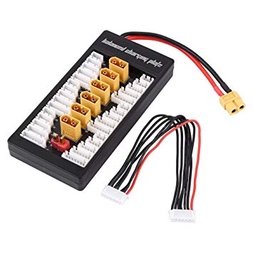 2S-6S Lipo Parallel Charging Board Charging Plate XT60 Plug for RC Battery Charger Imax B6AC A6 720i