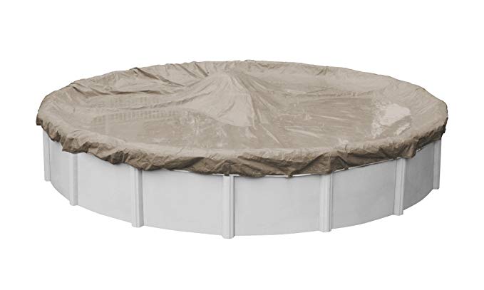 Robelle 5724-4-ROB Defender Winter Round Above-Ground Pool Cover, 24-ft, 07