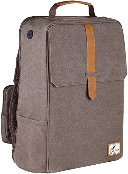 Canvas Backpack,Shelf Backpack, Durable Travel and Laptop Backpack, Unisex Bag for Women & Men