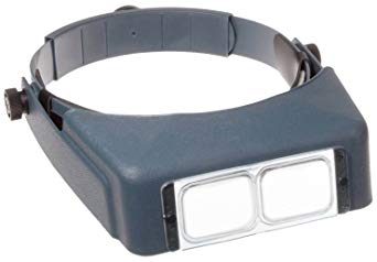 Donegan Optivisor LX Binocular Magnifier-Lensplate No.4 Magnifies 2X At 10-Inch Focal Length