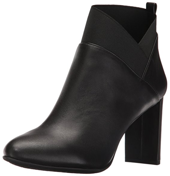 Nine West Women's Kalette Leather Ankle Bootie