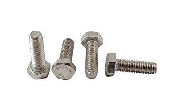 Stainless 5/16-18 X 1" Hex Head Bolts (1/2" to 4" Length in Listing), 304 Stainless Steel (5/16-18x1"(50pcs))