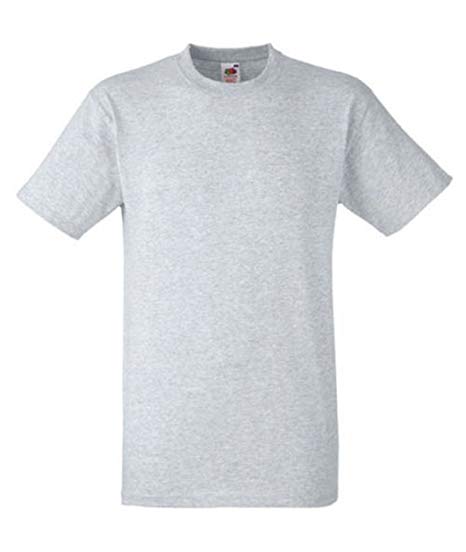 Fruit of the Loom Mens Plain Heavy Cotton T-Shirt