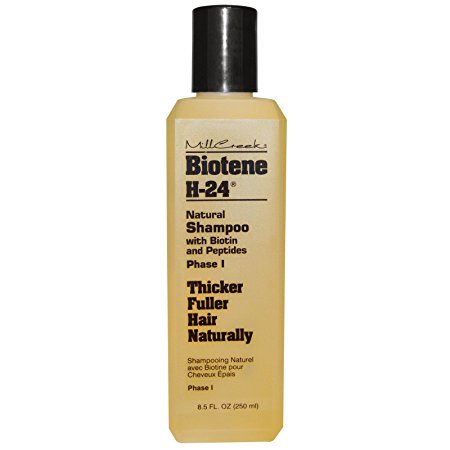 Biotene H-24, Natural Shampoo with Biotin and Peptides, Phase I, 8.5 fl oz (250 ml) - 2pc