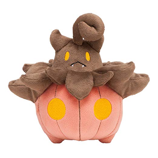 Pokemon Center Original (6-Inch) Stuffed Poke Plush Doll Pumpkaboo (Bakeccha)