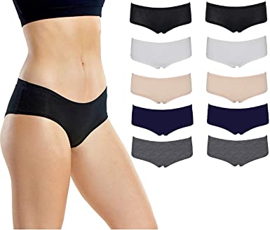 Emprella Women’s Boyshort Panties Comfort Pack Ultra-Soft Cotton Underwear