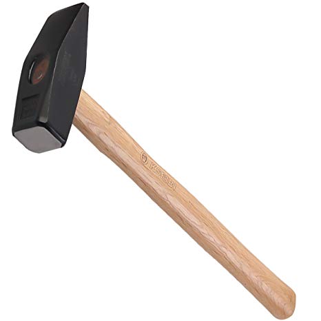 KSEIBI Engineers Machinist Blacksmith Strike Club Hammer Wooden Handle (2.20 lb / 1000 grams)