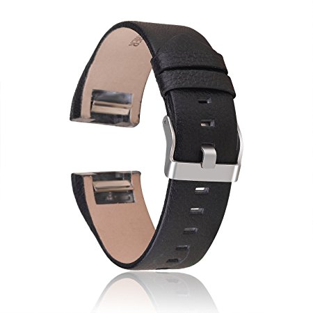 Fitbit Charge 2 Bands for Women & Men, greatgo Small Leather Replacement Adjustable Accessory Strap Bracelet Wristband for Smart Sport Fitness Smart Watch