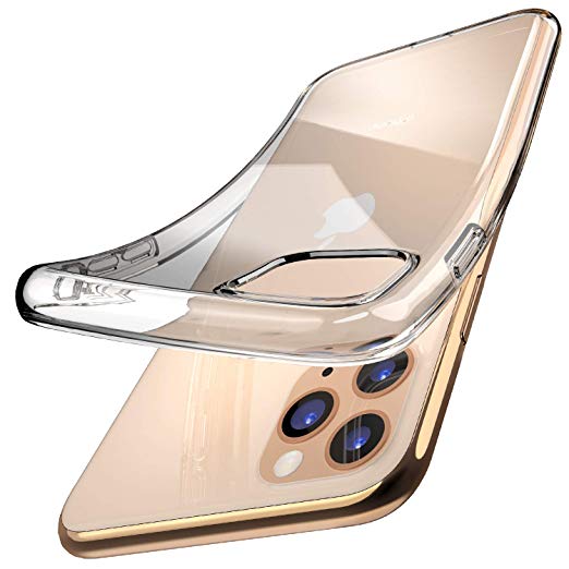 TOZO for iPhone 11 Pro Max Case 6.5 Inch (2019) Premium Clear Soft TPU Gel Ultra-Thin [Slim Fit] Transparent Flexible Cover for iPhone 11 Pro Max with [Clear]