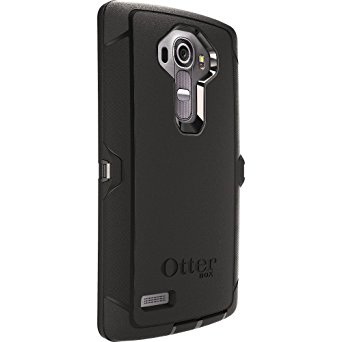 OtterBox Defender Case for LG G4 - Retail Packaging - Black