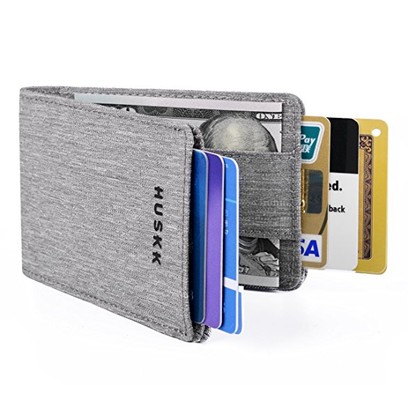 Slim Mens Wallets for Men - RFID with Strap Money Clip - Premium Quality