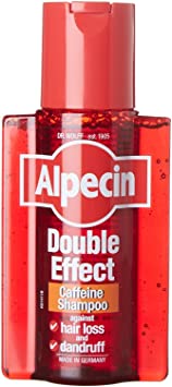 New! Alpecin Double Effect Caffeine Shampoo Fights Against Dandruff & Hair Loss 200ml by ALPECIN