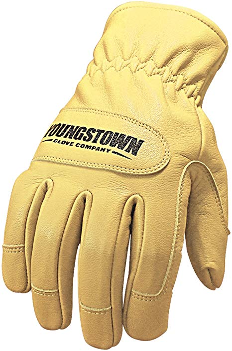 Youngstown Glove 12-3265-60-S Ground Glove Performance Work Gloves, Small, Tan