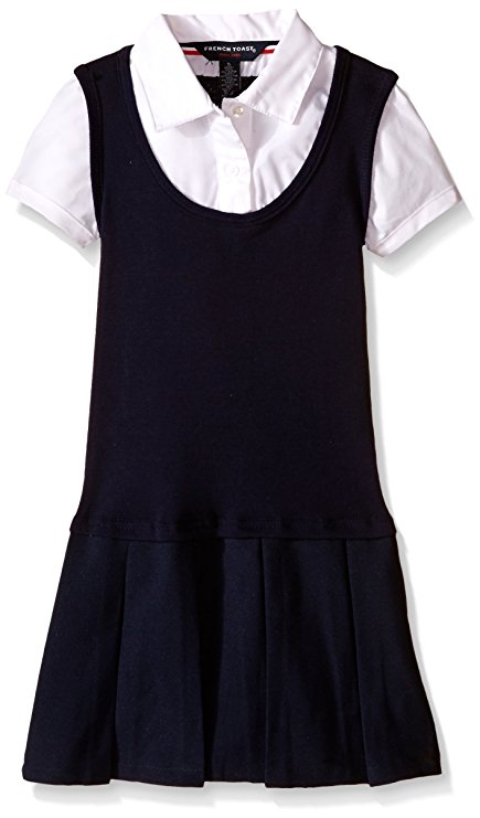 French Toast Girls' Twofer Pleated Dress