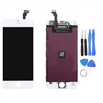 ZTR OEM White LCD Display Touch Digitizer Screen Assembly Replacement for iPhone 6 4.7 inch