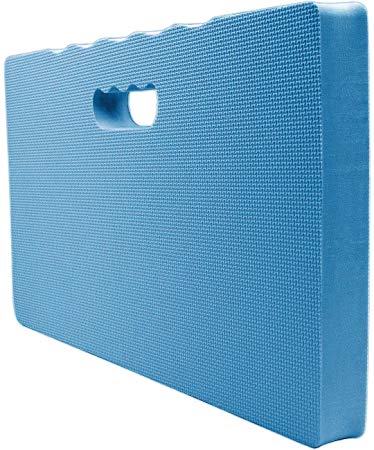 Sorbus Kneeling Mat, with High Density Foam 1 ½ inches Thick, For Kneeling or Sitting, Indoor/Outdoor, Perfect for Gardening, Household Chores, Exercise, Yoga, Floor Repairs, Baby Bath Kneeler (Blue)