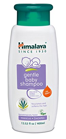 Himalaya Gentle Baby Shampoo, Free from SLS, Parabens & Synthetic Colors 13.53oz/400ml