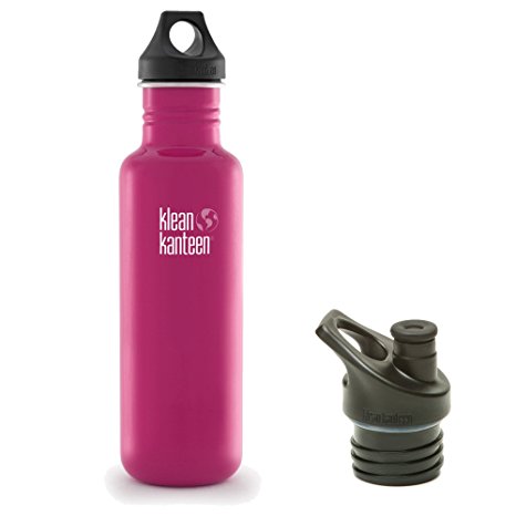 Klean Kanteen Stainless Steel Bottle with Loop Cap