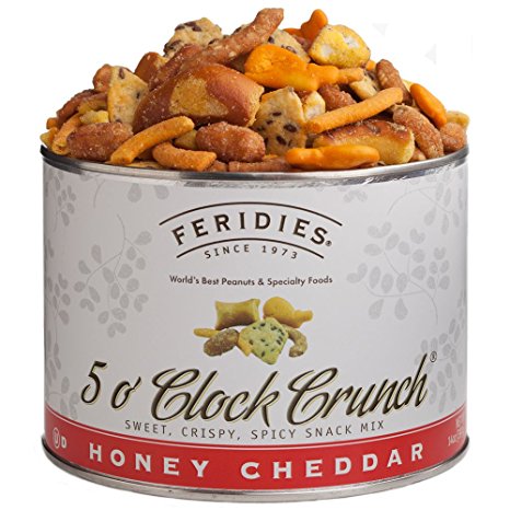 FERIDIES 14oz Can 5 o'Clock Crunch Snack Mix