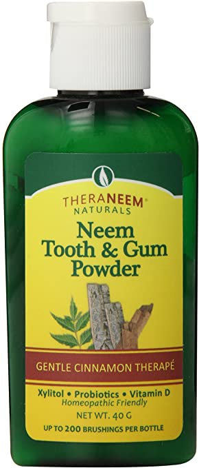 TheraNeem Tooth and Gum Powder, Cinnamon, 0.23 kg