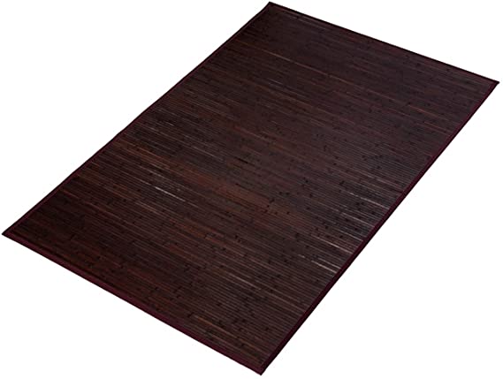 BuyHive Bamboo Rug Natural Bamboo Home Kitchen Area Floor Carpet Mat (6'x9', Brown)