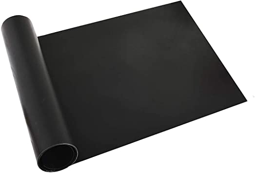 GQC Grill Mat Oven Liner Non-Stick Reusable Barbecue BBQ Mat, Easy to Clean 70"x16", Cut to Any Size, for Gas Grill, Charcoal, Electric Grill, Electric Oven, Heat Resistant, (180x40 cm)