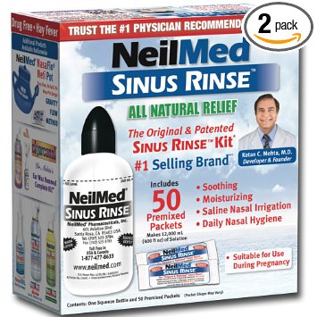 Neilmed Sinus Rinse Kit 50 count  Pack of 2