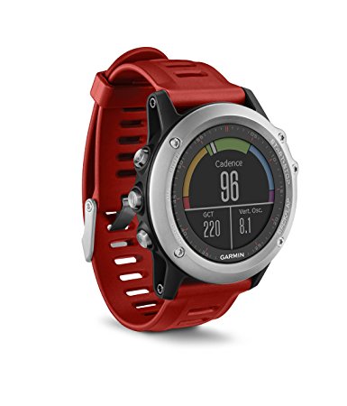 Garmin Fenix 3 GPS Multisport Watch with Outdoor Navigation - Silver