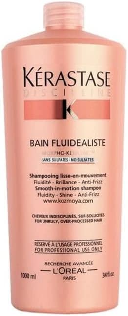 Kerastase Discipline Bain Fluidealiste No Sulfates Smooth-In-Motion Shampoo for Unisex-34-Ounce