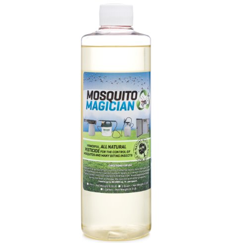 Mosquito Magician Concentrate ~ All Natural Formula with Natural Insect-Repellent Ingredients ~ Pest and Mosquito Repellent