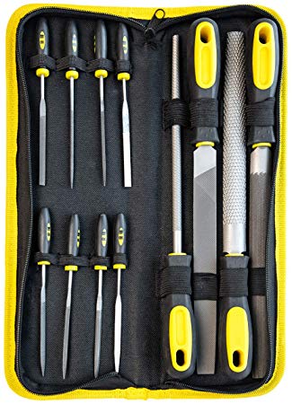 SE Assorted File Set with Comfortable Handles (12 PC.) - 9650FS-12