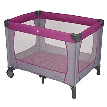 Evenflo Portable BabySuite Classic, Purple Orchid