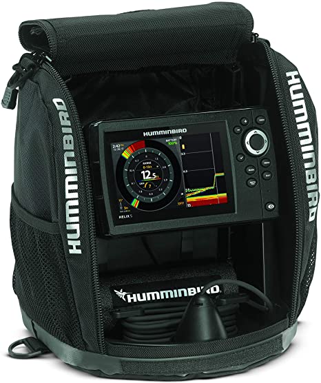 Humminbird ICE H5 Helix 5 Chirp GPS G2 FB Fish Finder 410970-1, ICE H5 Chirp GPS G2 FB