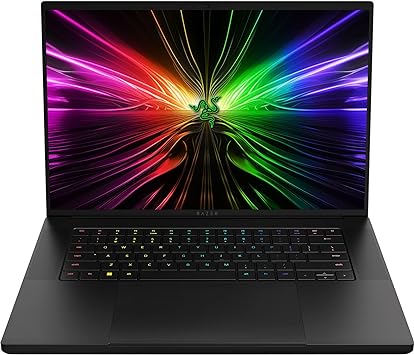 Razer Blade 16 (2024) Gaming Laptop: 16” Mini LED Dual Mode 4K UHD  120Hz / FHD  240Hz – NVIDIA GeForce RTX 4090 – Intel Core i9-14900HX - 64GB DDR5 RAM  - 4TB M.2 SSD – Chroma RGB – Black