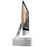 Twelve South HiRise for iMac  Height-adjustable stand with storage for iMac and Apple Displays