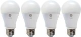 GE Lighting 88733 Energy-Smart LED 105-watt 800-Lumen A19 Bulb with Medium Base Soft White 4-Pack