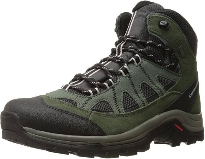 Salomon Men's Authentic Leather & GORE-TEX Backpacking Boots