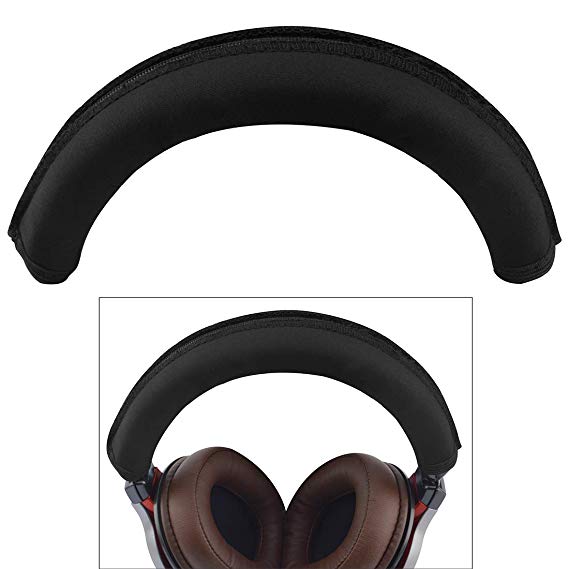 Geekria Headband Cover Compatible ATH MSR7, MSR7NC, MSR7BK, MSR7GM, M50 Headphones/Headphone Headband Protector Repair Parts/Protective Sleeve/Easy DIY Installation No Tool Needed