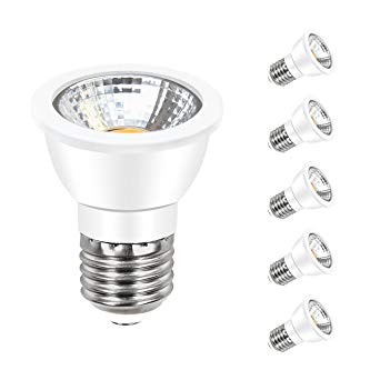 ANC PAR16 LED Bulb Dimmable Spotlight Bulb 7W Energy Star LED Bulbs(60W Halogen Bulbs Equivalent),500 Lumens 3000K Warm White 60° Beam Angle Spot Bulbs 5 Pack