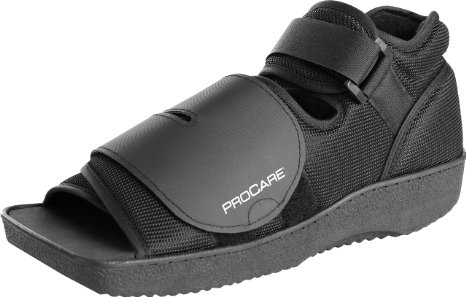 ProCare Squared Toe Post-Op Shoe, X-Small (Shoe Size: Men's 3 - 5 / Women's 4 - 6)