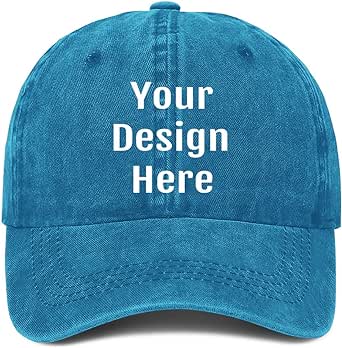 Bulk Custom Baseball Cap Custom Trucker Hats for Men Women, Custom Vintage Hat Design Your Own Cowboy Hats