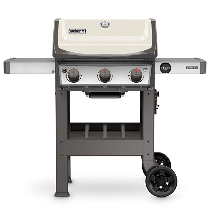 Weber 45060001 Spirit II E-310 Ivory LP Outdoor Gas Grill