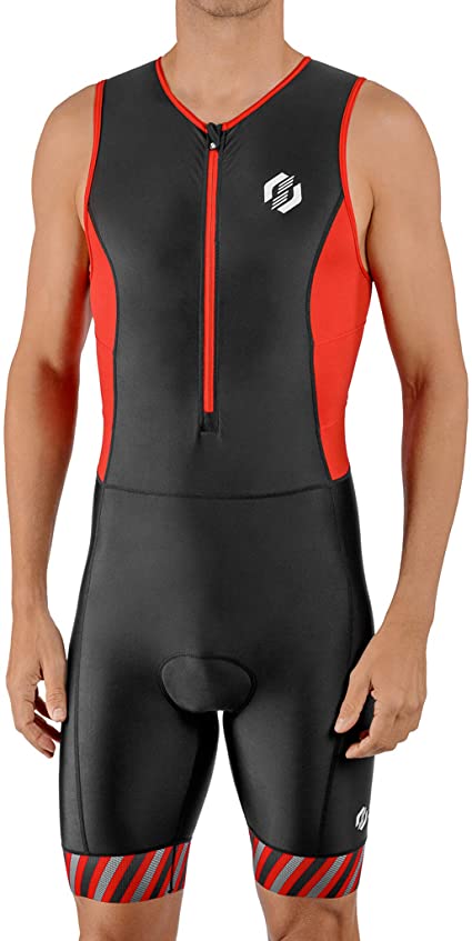 SLS3 Triathlon Suits Mens - Tri Suits for Men - Trisuit Triathlon Men - Men’s Tri Suit Kit - FRT Skinsuit - Designed by Athletes for Athletes